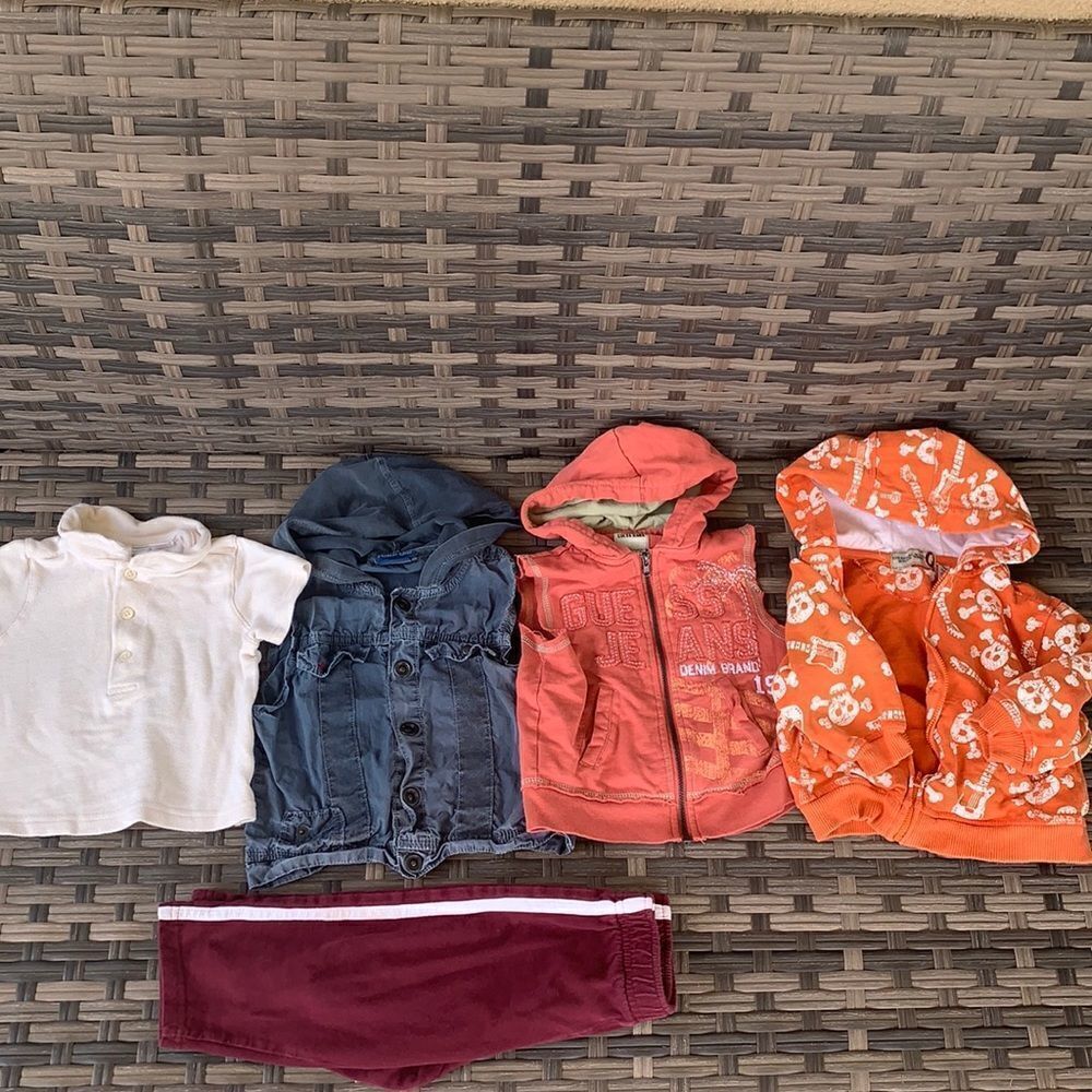 Toddler boy jacket and pants bundle 5